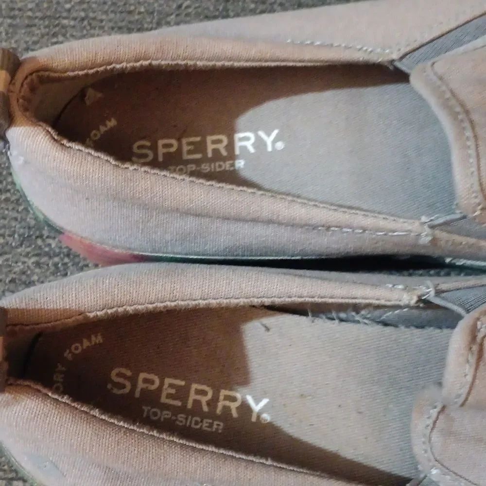 🤠Sperry Top Sider Memory Foam Platform Shoe Women's Size 7 - Picture 3 of 7